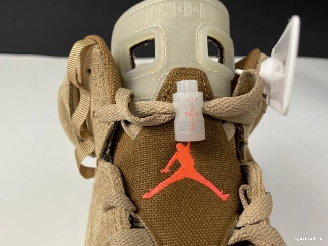 Travis 6 Jordan Scott Retro Air DH0690-200 British Khaki 0714